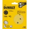 DeWalt DT3105 Schuurschijf - K120 - 125mm (10st) - DT3105-QZ