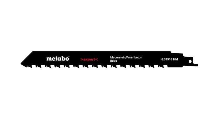 Metabo 631916000 Reciprozaagblad - 240 X 2TPI - Gasbeton/Baksteen (1st) 1 Metabo 631916000 Reciprozaagblad - 240 X 2TPI - Gasbeton/Baksteen (1st)
