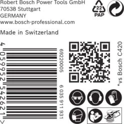 Bosch 2608900924 EXPERT Schuurvel C470 Best For Wood And Paint - 150mm - K320 - 6 Gaten (50st) -Fetool Gereedschap Winkel 032ed2bbbb9780fe736f50a3a2e6f103