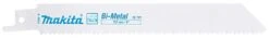 Makita B-31843 Reciprozaagblad - 131 X 2,54mm - Metaal/Hout Met Spijkers (5st)