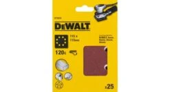 DeWalt DT3033 Vlak Schuurvel - K120 - 115 X 115mm (25st) - DT3033-QZ