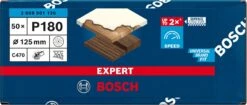 Bosch 2608901130 EXPERT Schuurvel C470 Best For Wood And Paint, Diameter 125 Mm, Korrel 180, Multiperforatie, 50x -Fetool Gereedschap Winkel 34e439ea50a4f836a34cfdd7f162196e