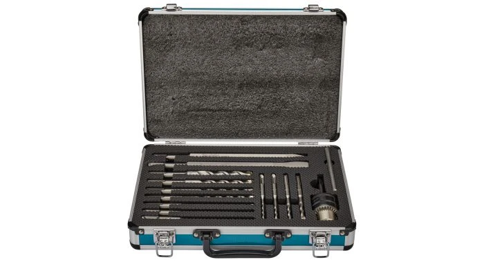 Makita D-71174 14-delige Boor-/beitelset In Koffer - SDS-Plus 1 Makita D-71174 14-delige Boor-/beitelset In Koffer - SDS-Plus