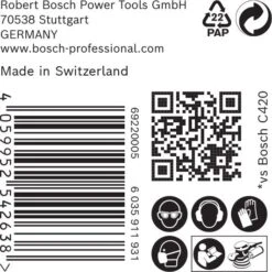 Bosch 2608900925 EXPERT Schuurvel C470 Best For Wood And Paint - 150mm - K400 - 6 Gaten (50st) -Fetool Gereedschap Winkel 5c2b866da0ee5daf3e7479f60126fbda