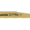 Makita B-43234 Reciprozaagblad - 131mm - Hout (5st)