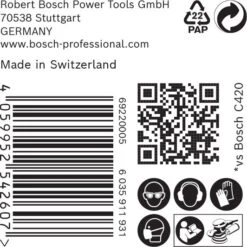 Bosch 2608900922 EXPERT Schuurvel C470 Best For Wood And Paint - 150mm - K180 - 6 Gaten (50st) -Fetool Gereedschap Winkel 718cd82963951520a53a3bada92aba09