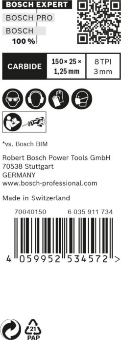 Bosch 2608900367 EXPERT Reciprozaagblad S955CHC 10st Thick Tough Metal 16 Bosch 2608900367 EXPERT Reciprozaagblad S955CHC 10st Thick Tough Metal -Fetool Gereedschap Winkel 73167d71ada3e24d0dbe56bc7ecc2588