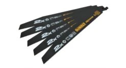 DeWalt DT2308L Reciprozaagblad - 228 X 2,5mm - Universeel (5st) - DT2308L-QZ