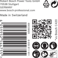 Bosch 2608901137 EXPERT Schuurvel C470 Best For Wood And Paint, Diameter 150 Mm, Korrel 80, Multiperforatie, 50x -Fetool Gereedschap Winkel c7d67187c35df6a048bcef9d565bd1e6