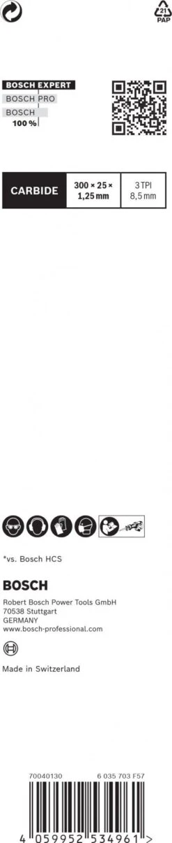 Bosch 2608900406 EXPERT Reciprozaagblad S1242KHM Tough Wood -Fetool Gereedschap Winkel e6ae2f4a9095b689d9520c6d74bf2b1f