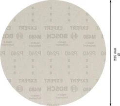 Bosch 2608900713 EXPERT M480 Schuurnet Best For Wood And Paint, Diameter 225 Mm, Korrel 240, 25x -Fetool Gereedschap Winkel fcc3603ce7b4b41e822043851331f291